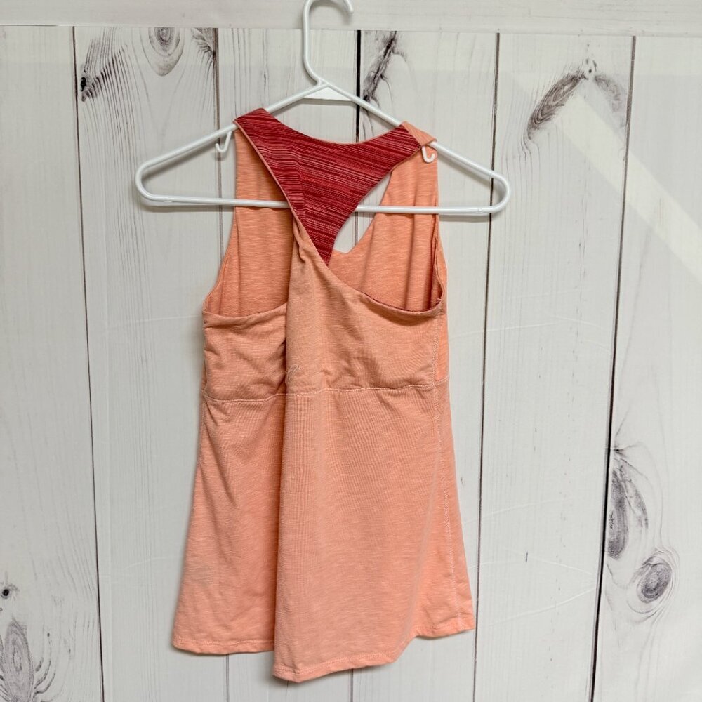 KÜHL Women’s Sora Twist Tank Top Medium Orange Heather EUC - Picture 3 of 11